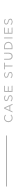 Text graphic displaying "Case Studies" in a modern font, designed for use in a professional or educational context.